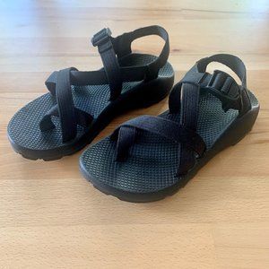 Chaco Z2 Vibram Unaweep Sport Sandals Black 9